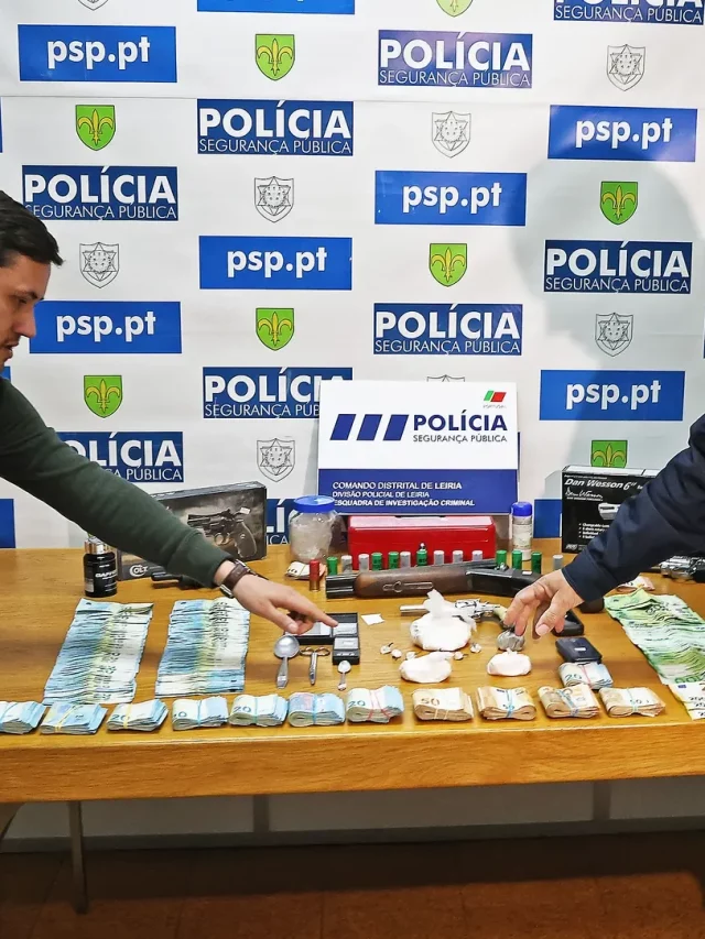 Três dos seis suspeitos de tráfico de droga detidos em Leiria foram colocados em prisão preventiva