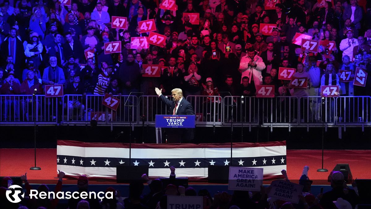 Trump: “Amanhã terminará quatro anos de declínio americano”
