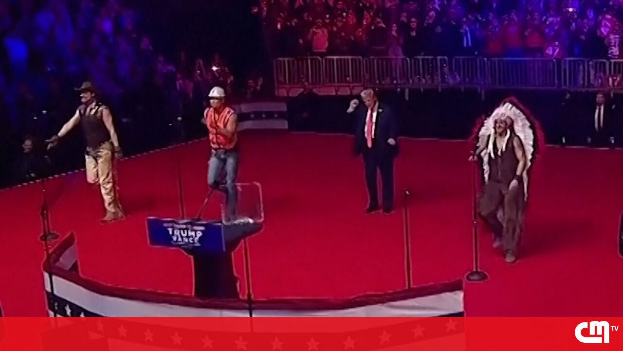 Trump dança 'YMCA' antes de assumir o cargo – vídeo
