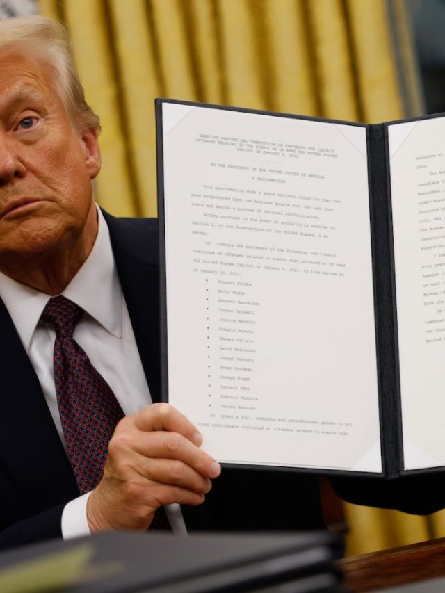 Trump pardons Proud Boys leader Enrique Tarrio, 1,500 January 6 defendants
