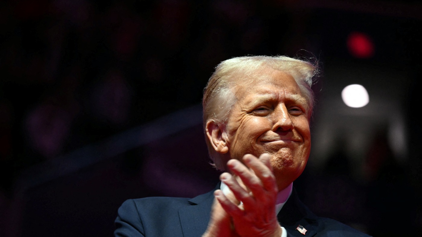Trump previews inauguration at Capital One Arena rally: NPR