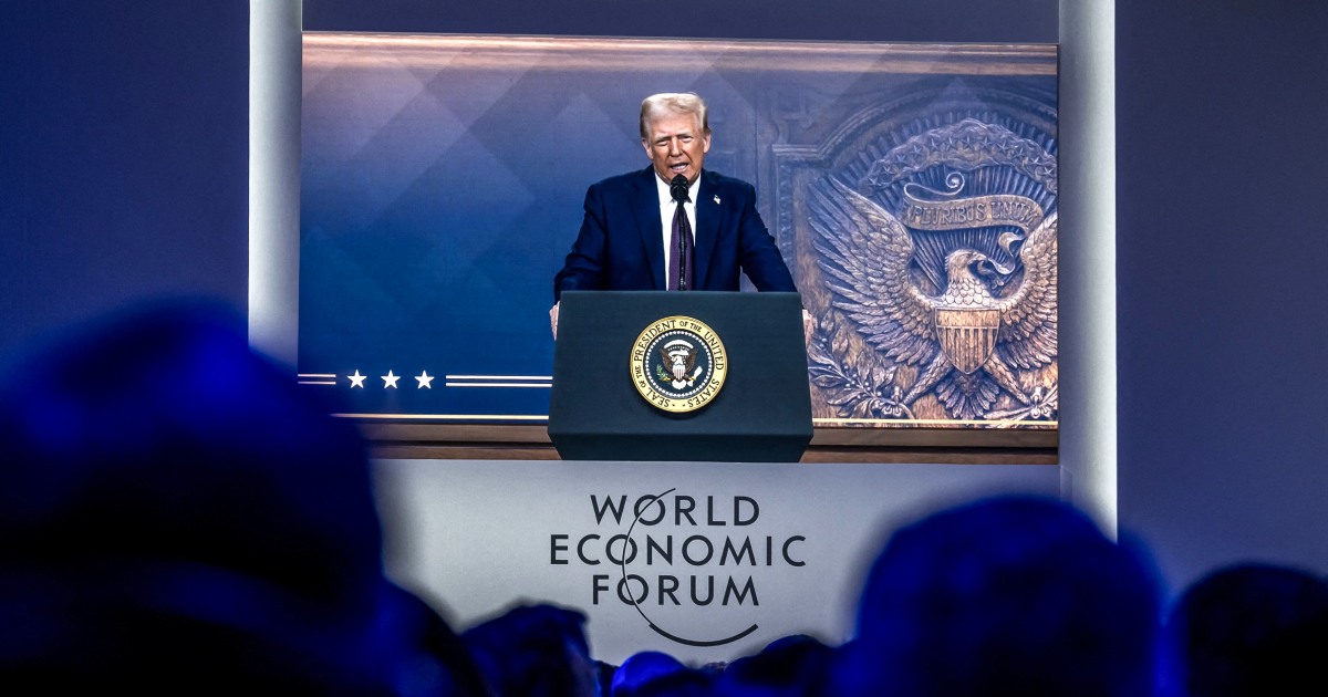 Trump says he will make wide-ranging speech at Davos asking Saudi Arabia to invest $1 trillion in U.S.