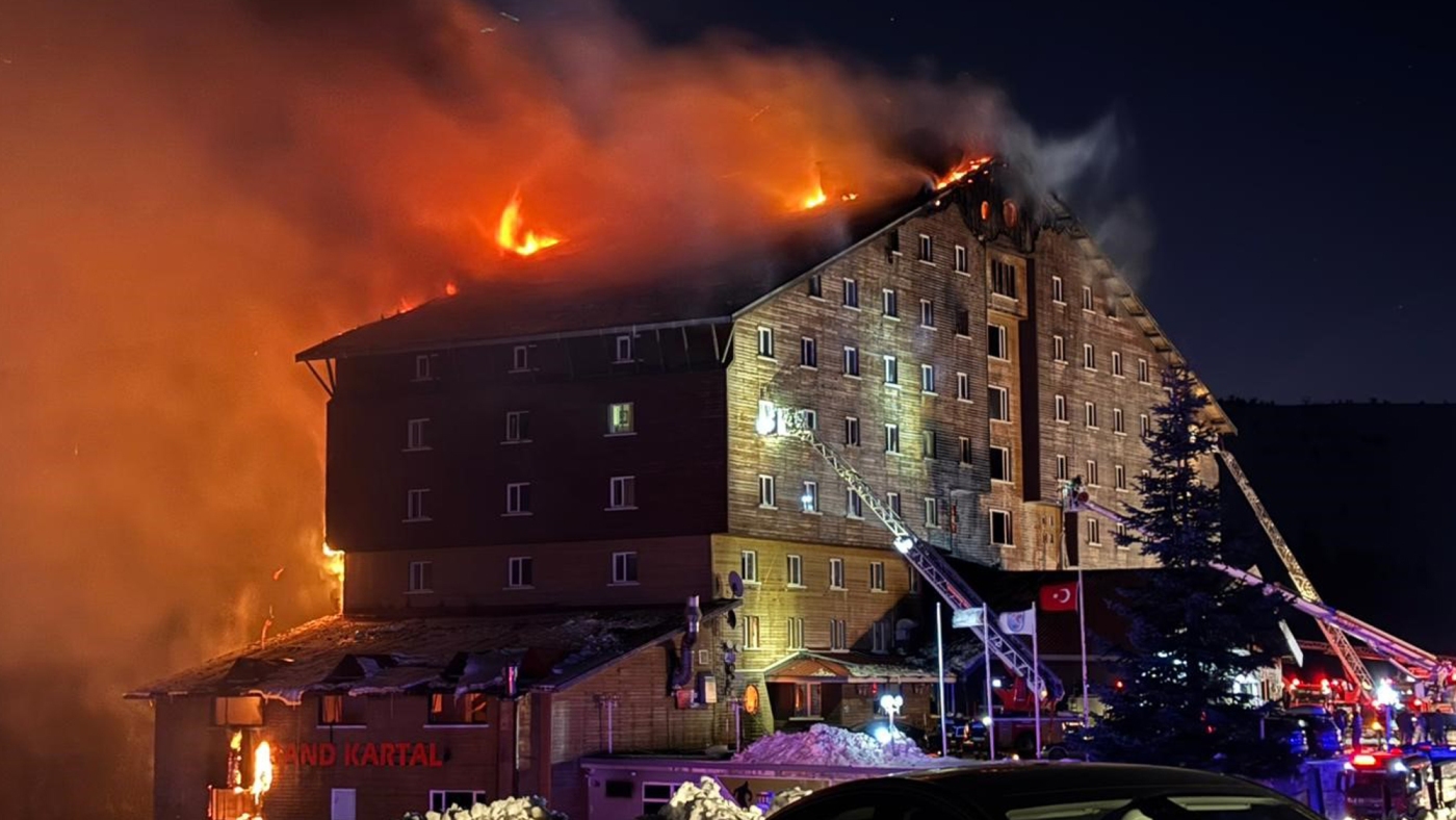 Türkiye ski resort fire kills at least 66 people, injures more than 50: NPR