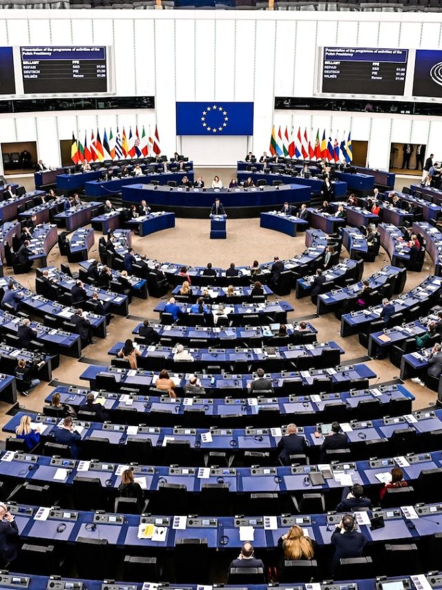 Tusk says EU needs to end military dependence on US and arm itself 'to survive'