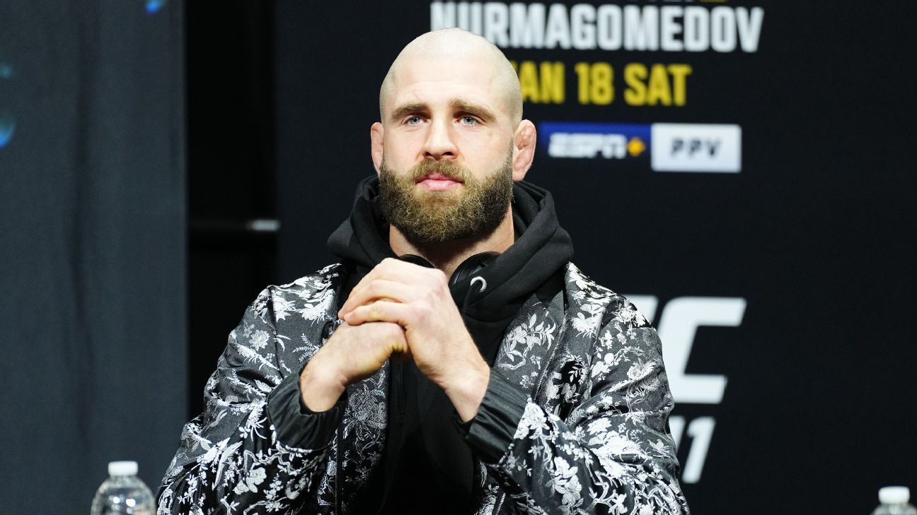 UFC 311: The inspiration behind Procházka’s shaved head