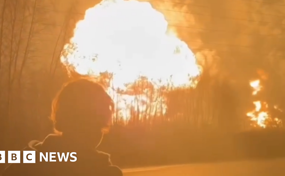 Ukraine claims massive drone attack on Russian oil refinery