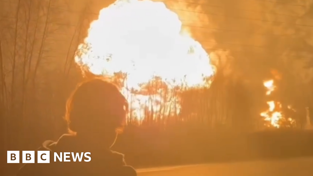 Ukraine claims massive drone attack on Russian oil refinery