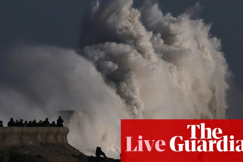 Weather warnings remain in UK and Ireland after storm - Live | UK Weather