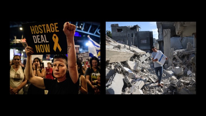 What are the terms of the ceasefire agreement between Israel and Hamas?