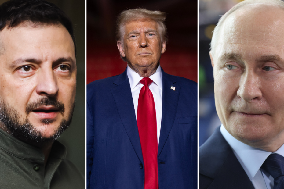 ZELENSKYY praises Trump's "fairness and just" remarks on Russia