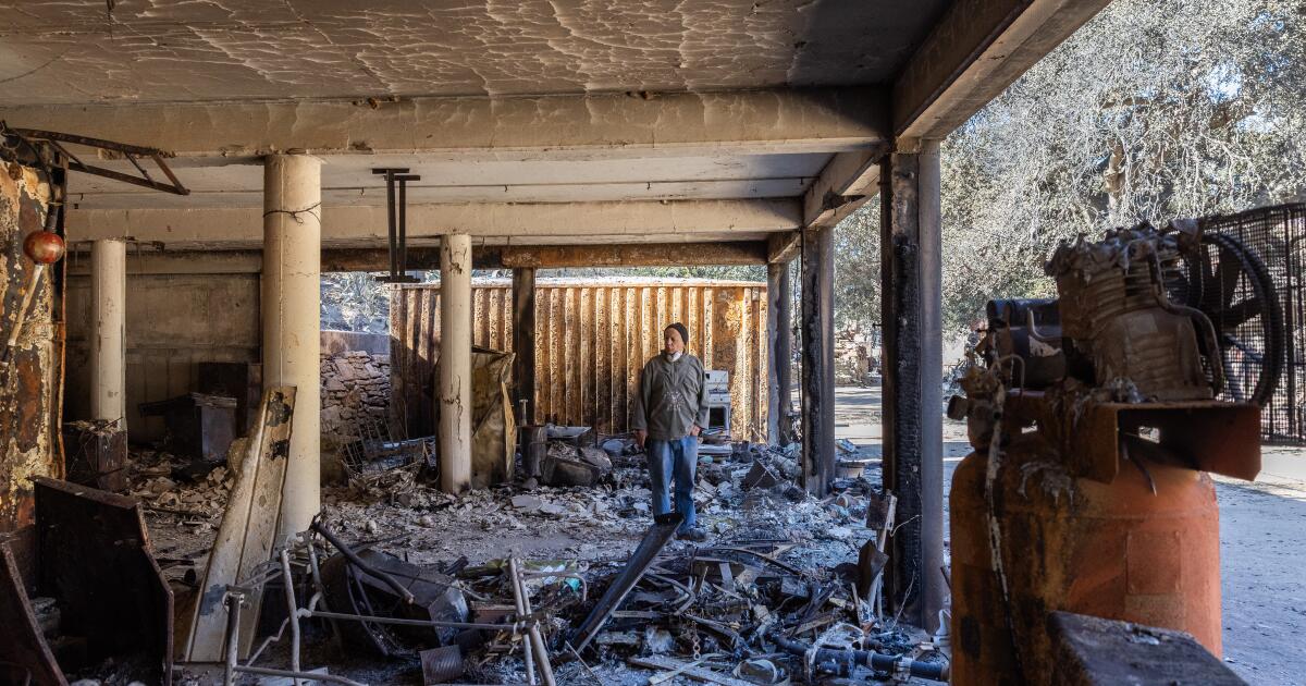 Zorthian Ranch, an art 'esoteric labyrinth' damaged in Eaton fire