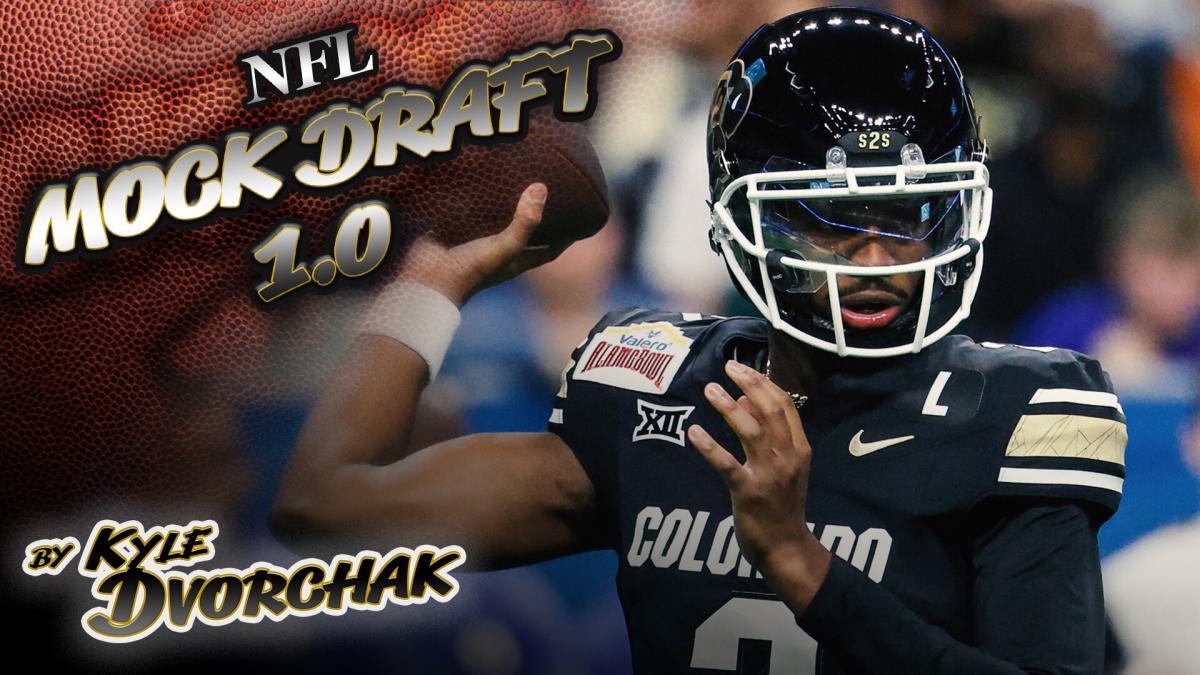 2025 NFL Mock Draft 1.0: QBs Cam Ward, Shedeur Sanders go in top three for Kyle Dvorchak