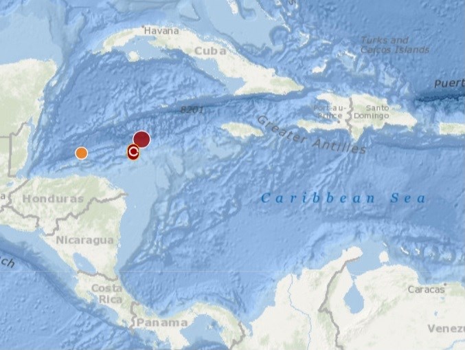 7.5 O terremoto do Caribe. 12 países têm cuidado com o tsunami | Honduras