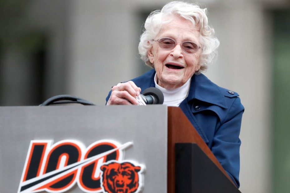 Bear boss Virginia Halas McCaskey dies in 102