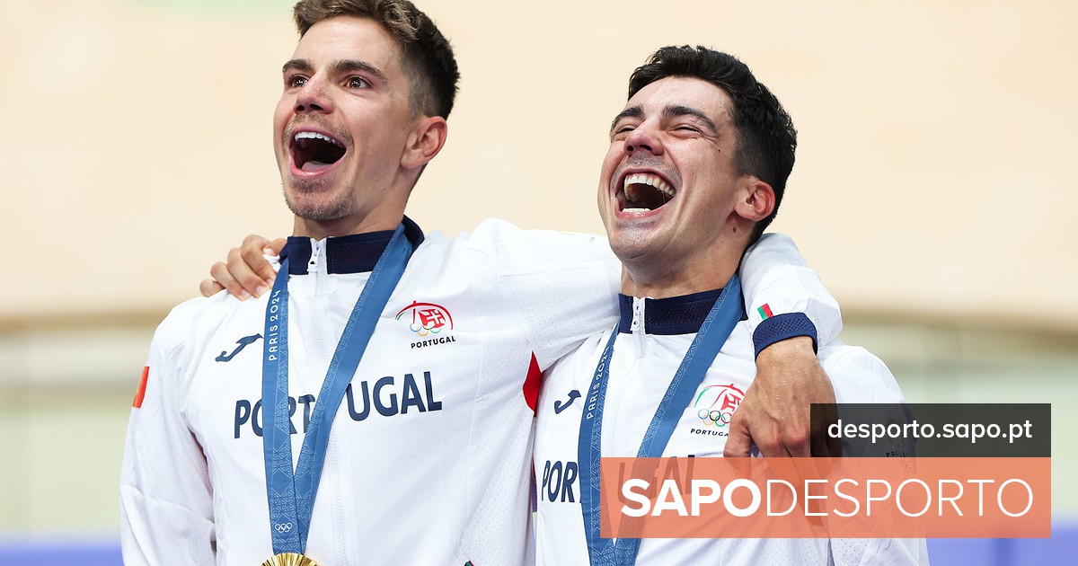 Campeão Olímpico Iúri Leitão e Rui Oliveira