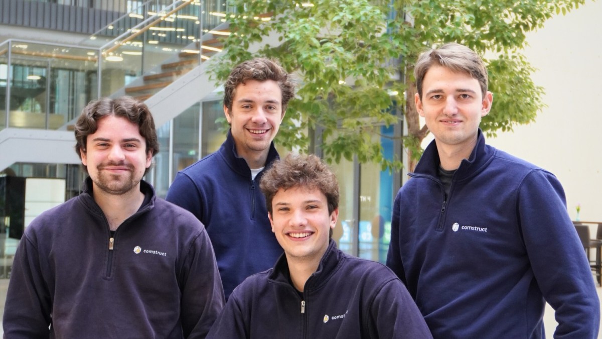 Comstruct is a platform for the digital construction industry that raised $13.5 million