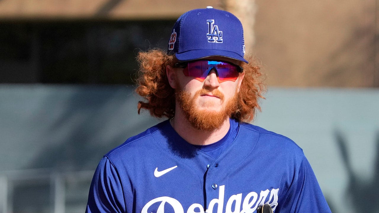 Dodgers' Dustin may talk about emergency surgery on the esophagus