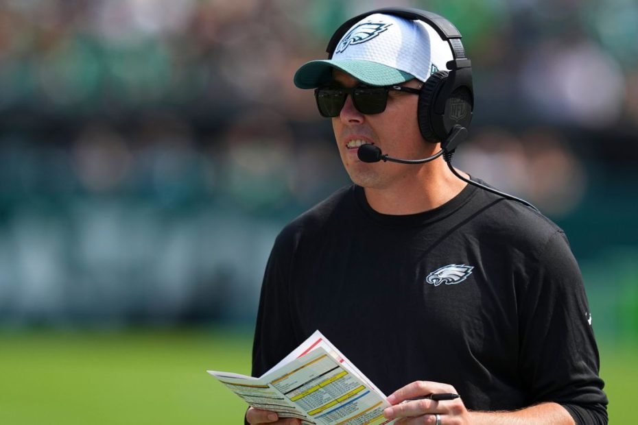 Eagles OC Kellen Moore avoided the Saint's speech and focused on SB