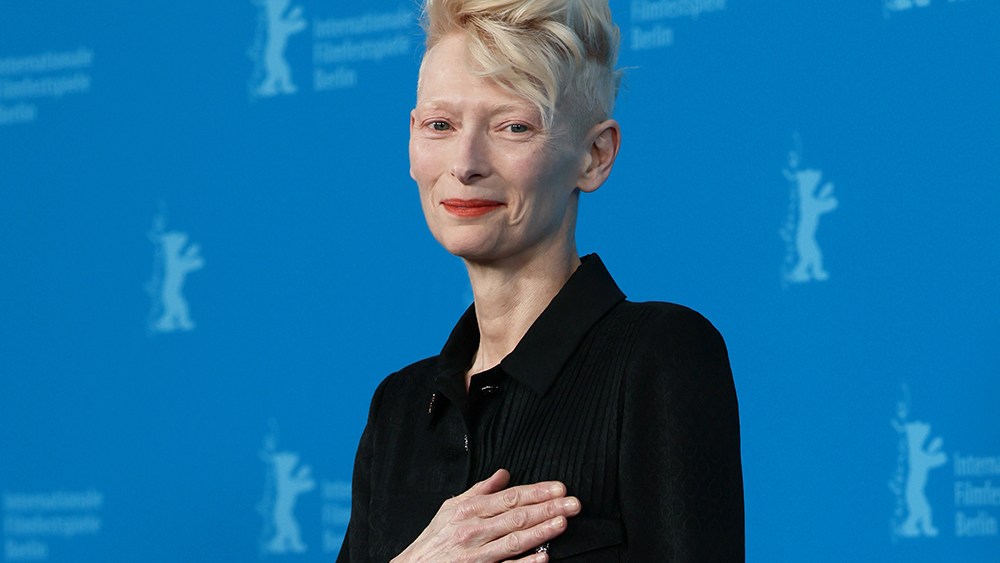 Tilda Swinton stares in David Lowery's “Death”