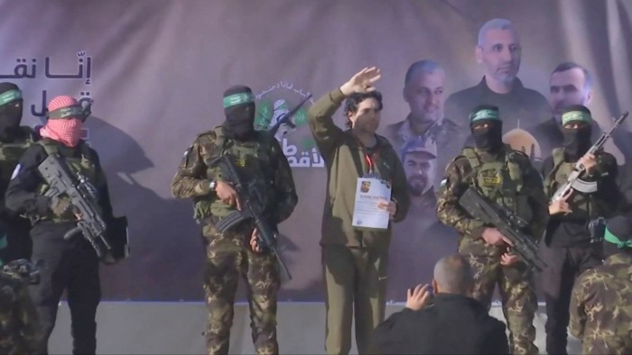 Hamas released the three Israelic hostages of Gaza, because of the fragile ceasefire
