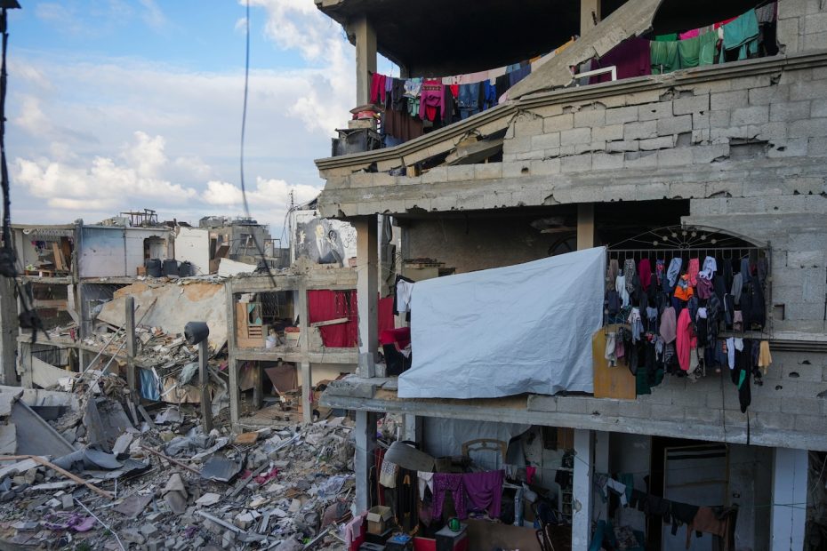 ``I won't leave. Put it in your brain. Palestinians reject Trump's call for them to be taken from Gaza