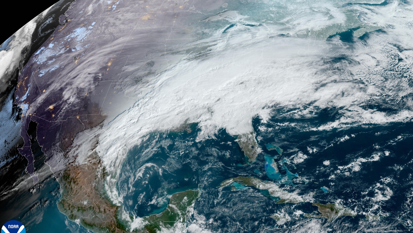 It's Wednesday, which means winter storms in most parts of the United States: NPR