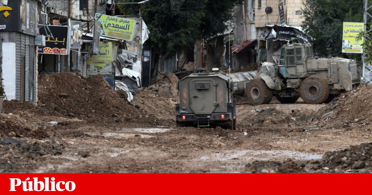Jenin Campo é a “cidade fantasma” depois de operações militares israelenses |