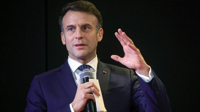 Macron unveils plans to have €100.9 billion in AI investment in France