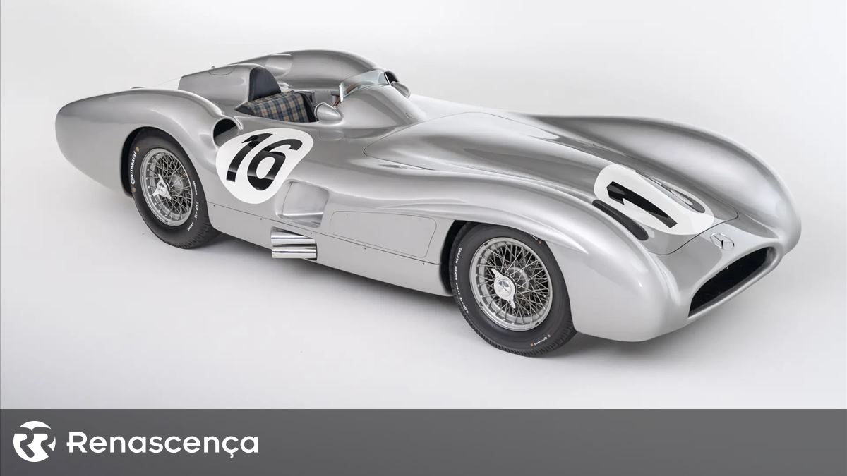 Mercedes de Fangio e Moss (Mercedes) é raro