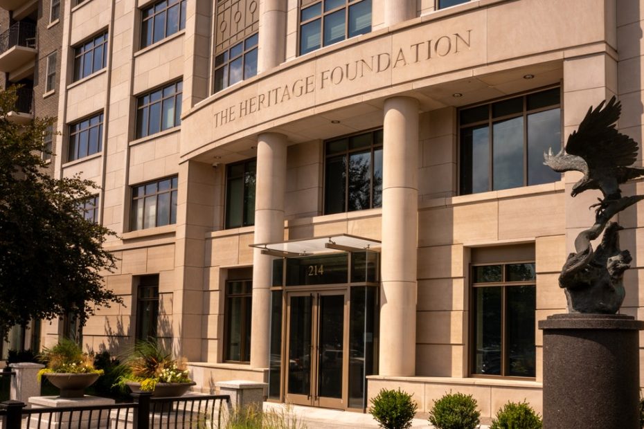NIH funding cuts appear to be borrowing from the Heritage Foundation report, which exploded “DEI employees”
