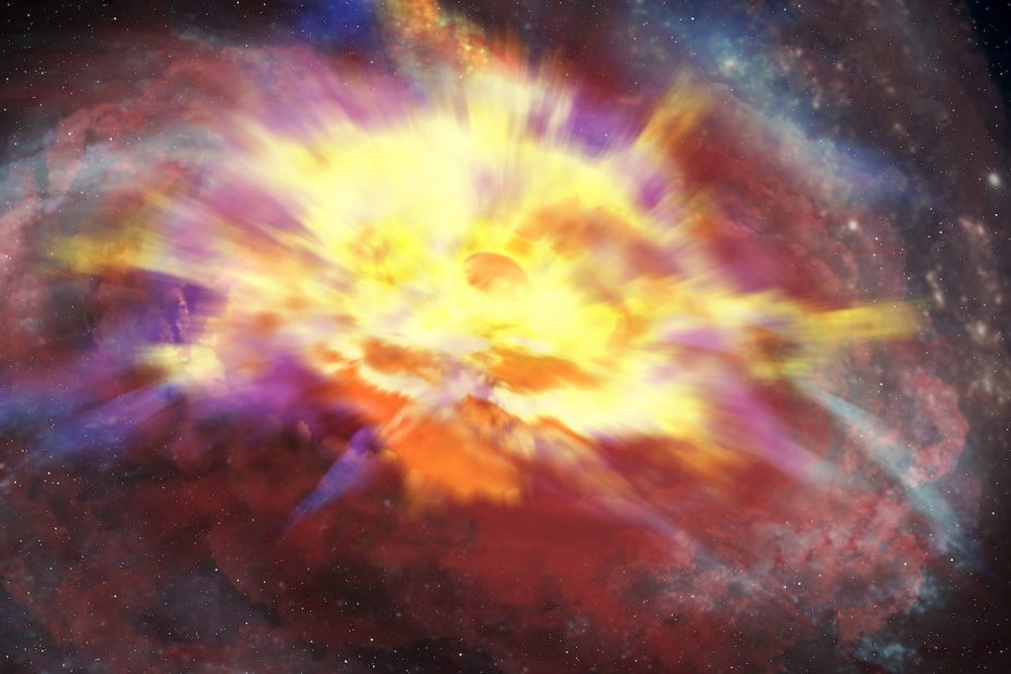 O maior jato já encontrado no universo original - duas vezes mais do que a Via Láctea