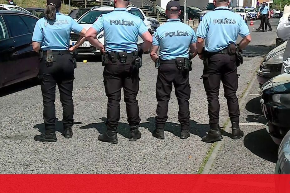 PSP de Leiria detentou um homem de 36 anos e serviu sua família-video-video