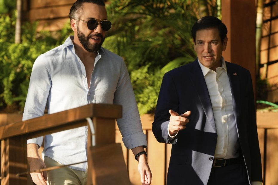 Rubio said Salvador will take over us, including Americans: NPR