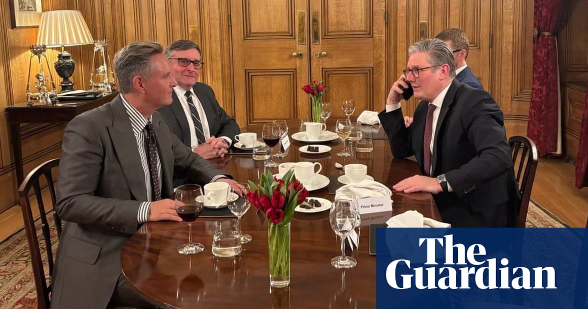 Trump agrees to “friendly meeting” with Keir Starmer after calling surprise | Donald Trump