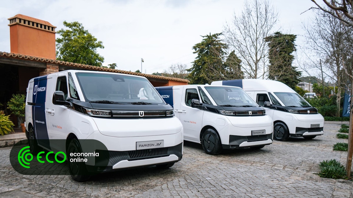 Vans elétricas chinesas “estacionadas” com Salvador Caetano em Portugal