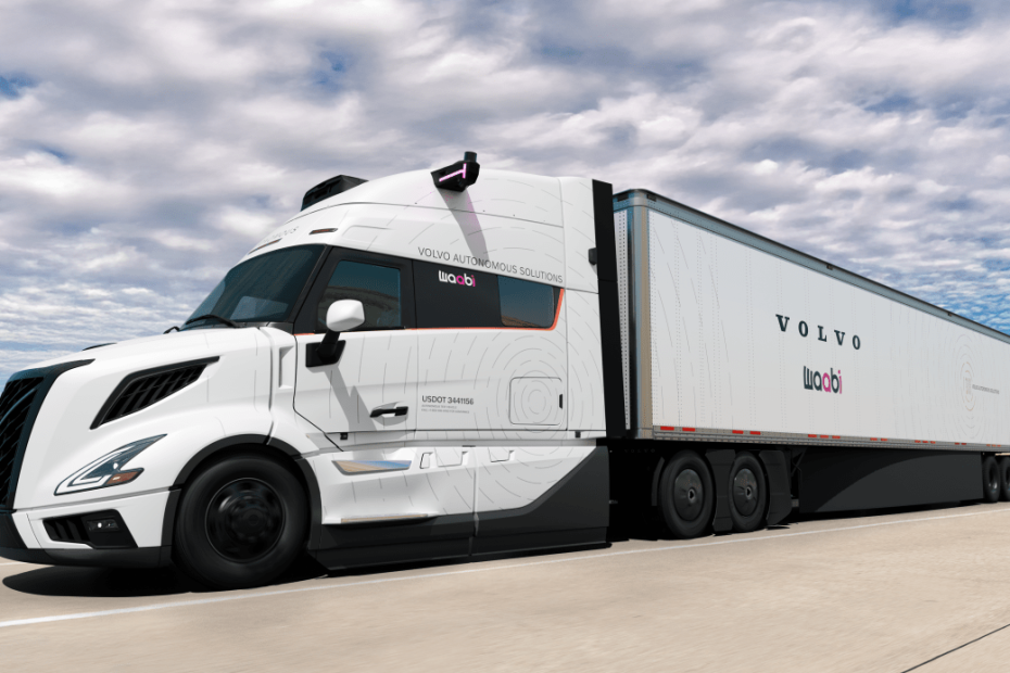WAABI and VOLVO team cooperate to build autonomous trucks