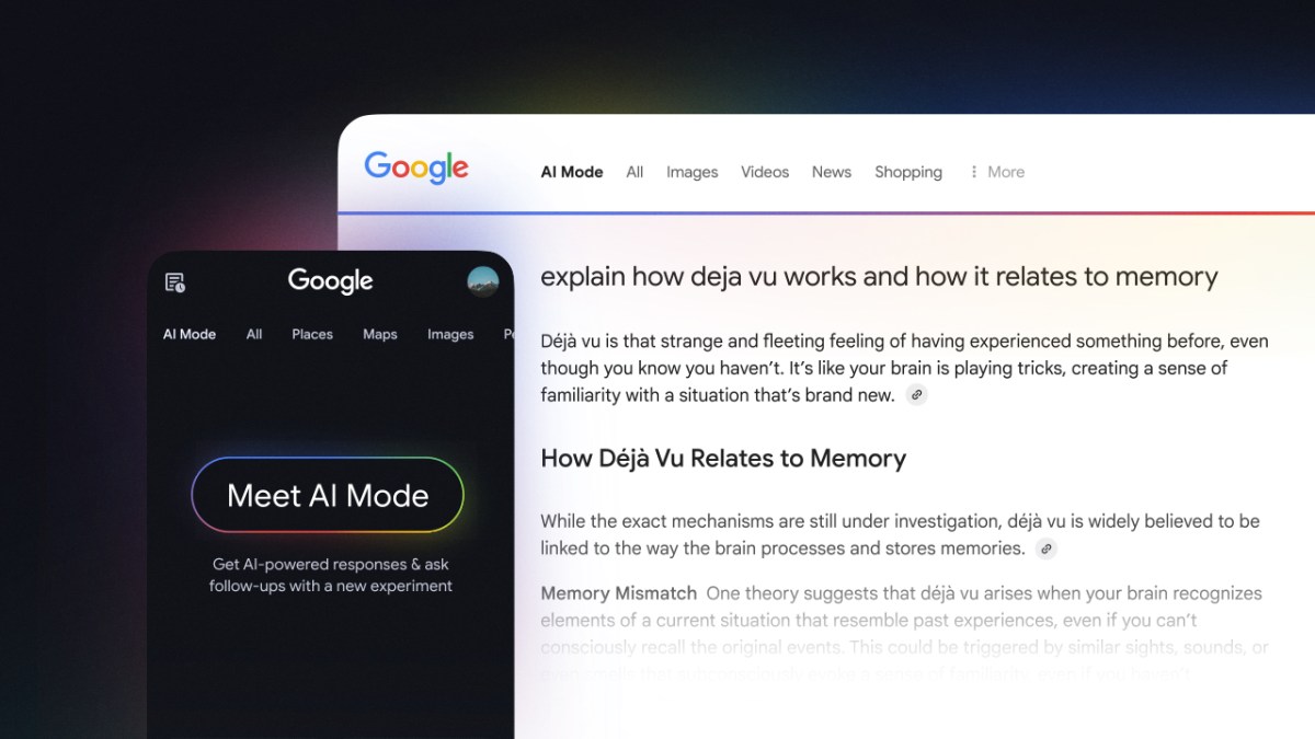 Google's AI mode can extend access and other features