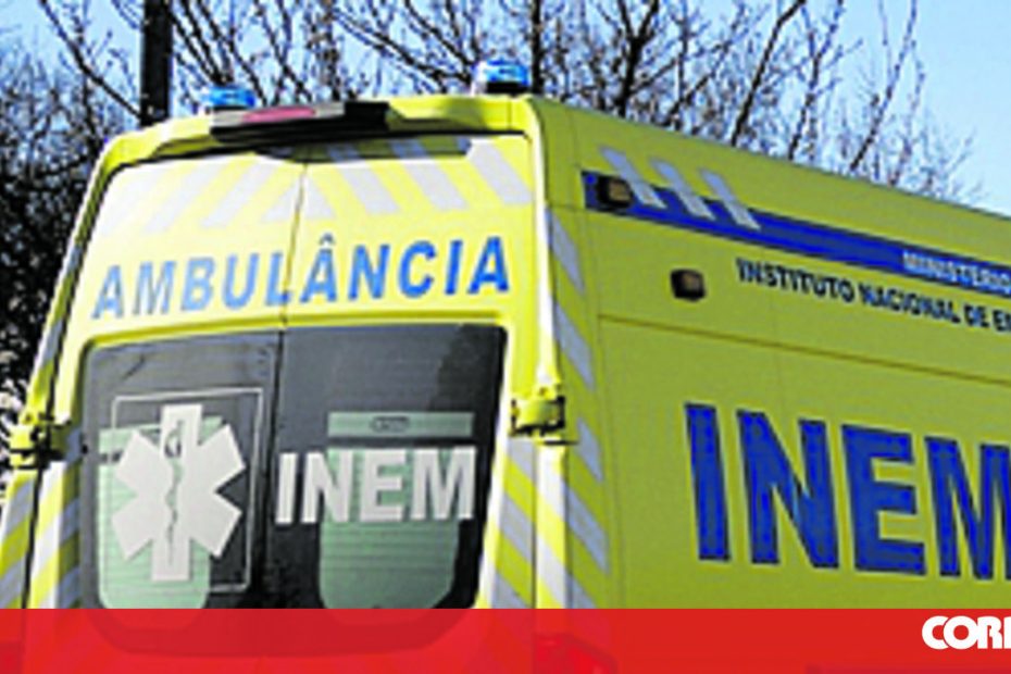Três jovens ferimentos atrás do teto caíram em Coinbu - o quarto lugar de Portugal