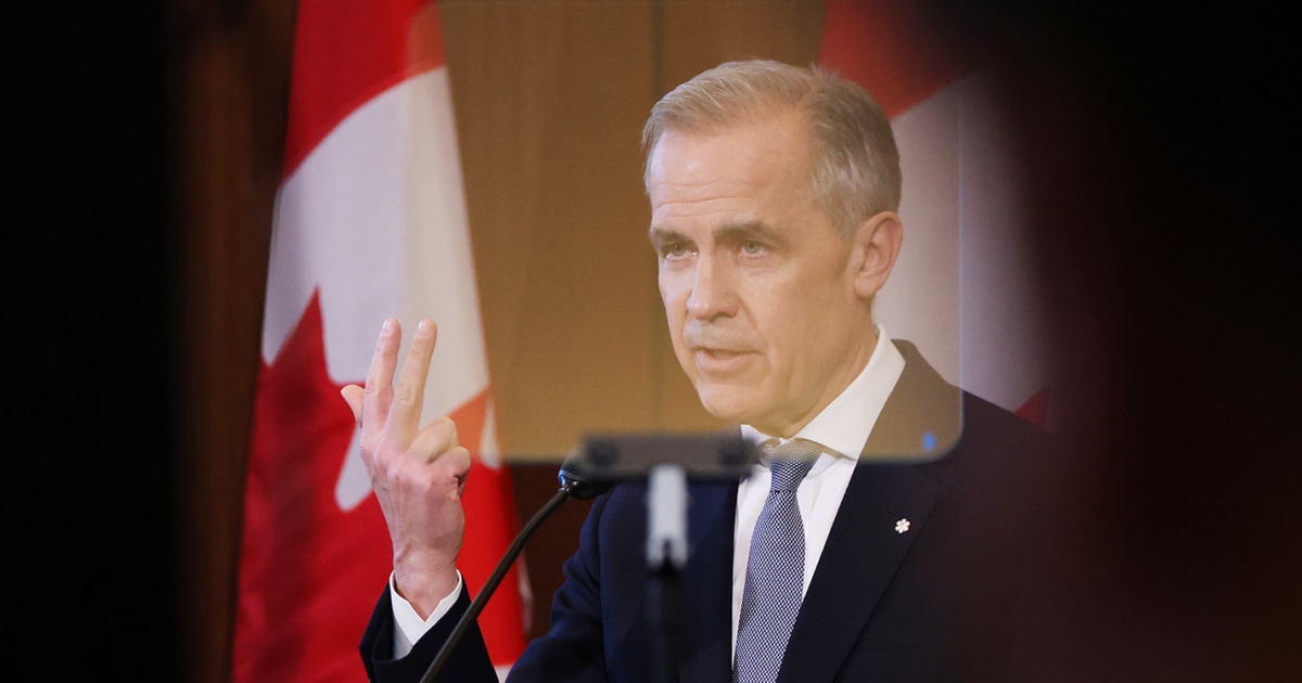 Trump and Canadian Prime Minister Mark Carney clash on trade, annexation