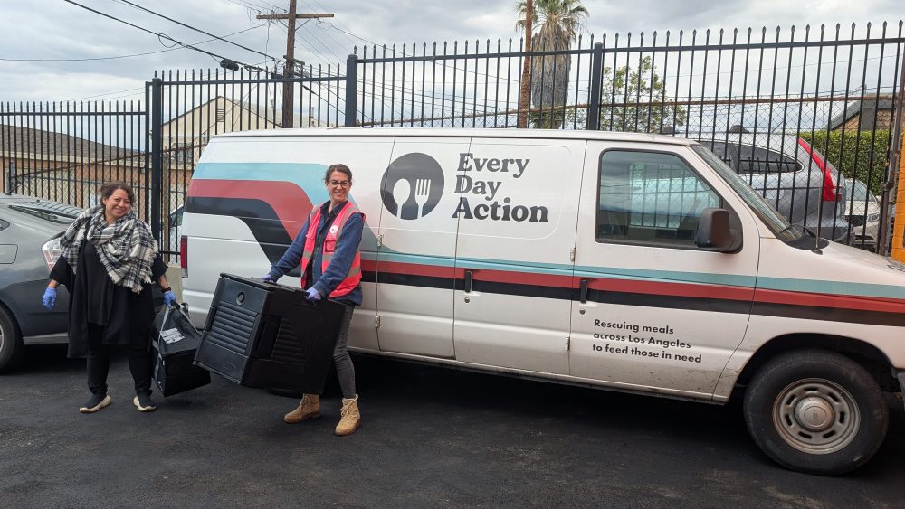 Daily action cuts film waste by bringing food to those in need