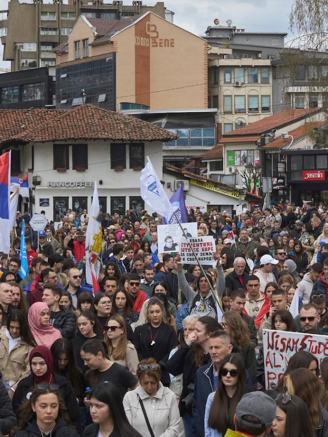 European Court told Serbia to “prevent the use of sound weapons” after protesters' claims at rally