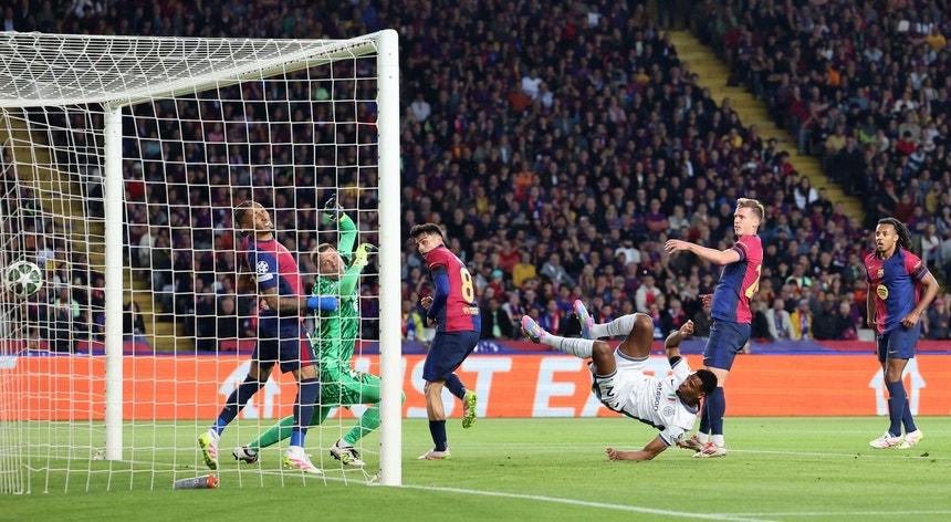 Liga dos Campeões. O duelo épico entre Barcelona e Inter termina em um empate