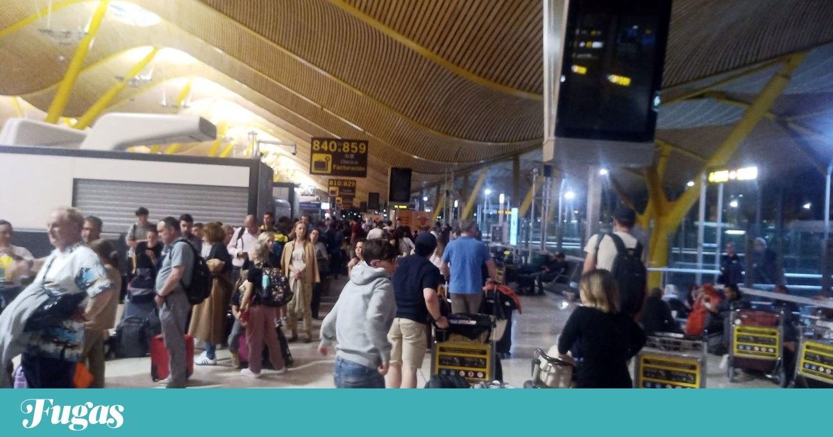 “Madri me matou”: falta de energia 24 horas no aeroporto, caos e del …