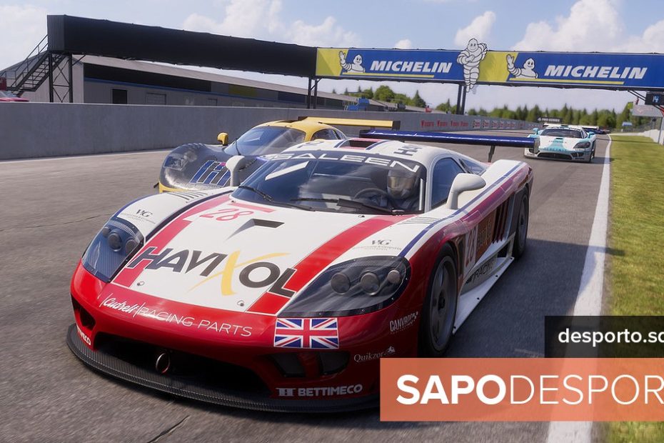 Racing de projeto: simulação de carros com corridas on -line - esports