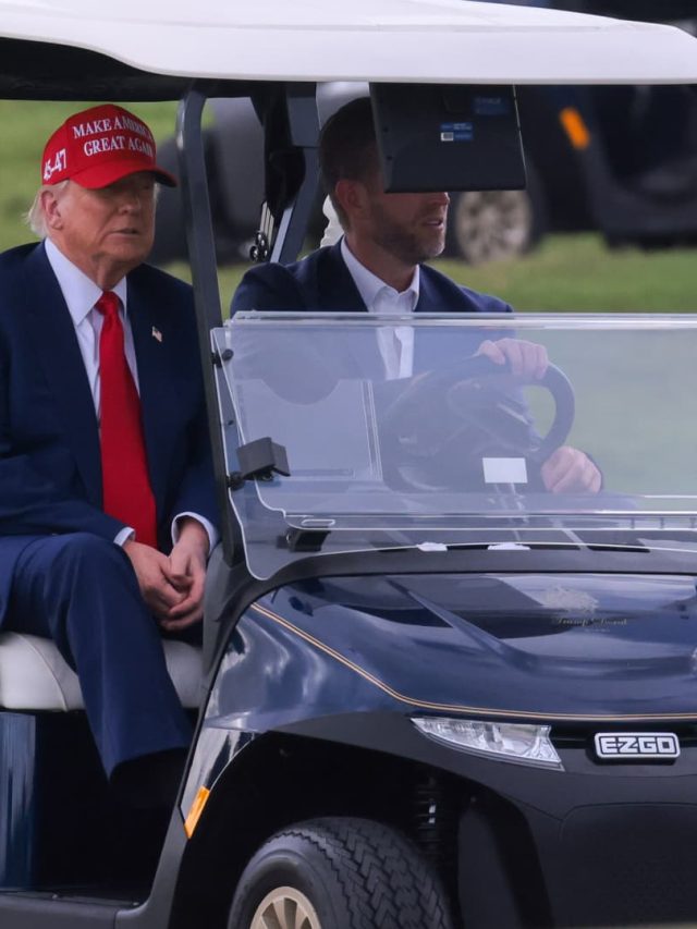 Tariffs target Trump's second set of wheels, golf carts