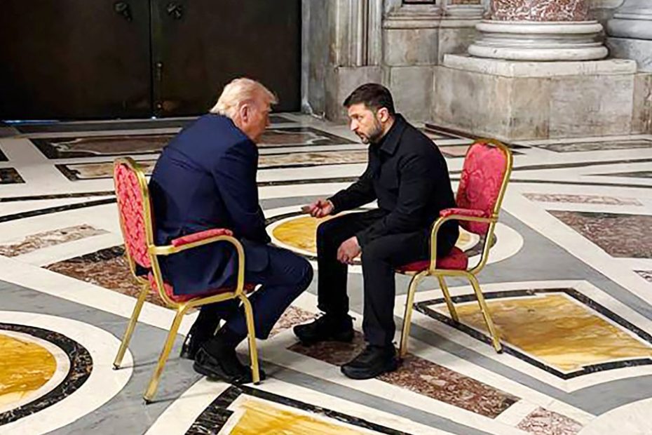Trump attends Pope Francis' funeral to meet Zelensky