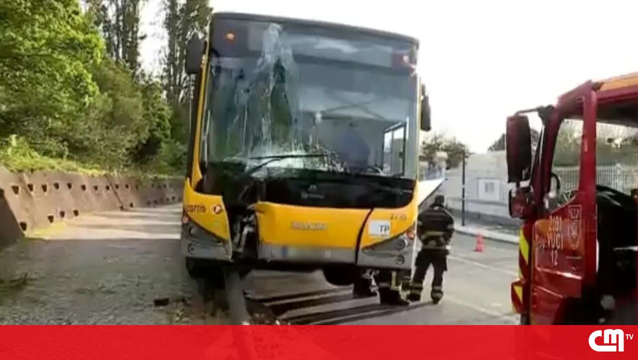10 pessoas feridas no ônibus Carris em Lisboa – Vídeo