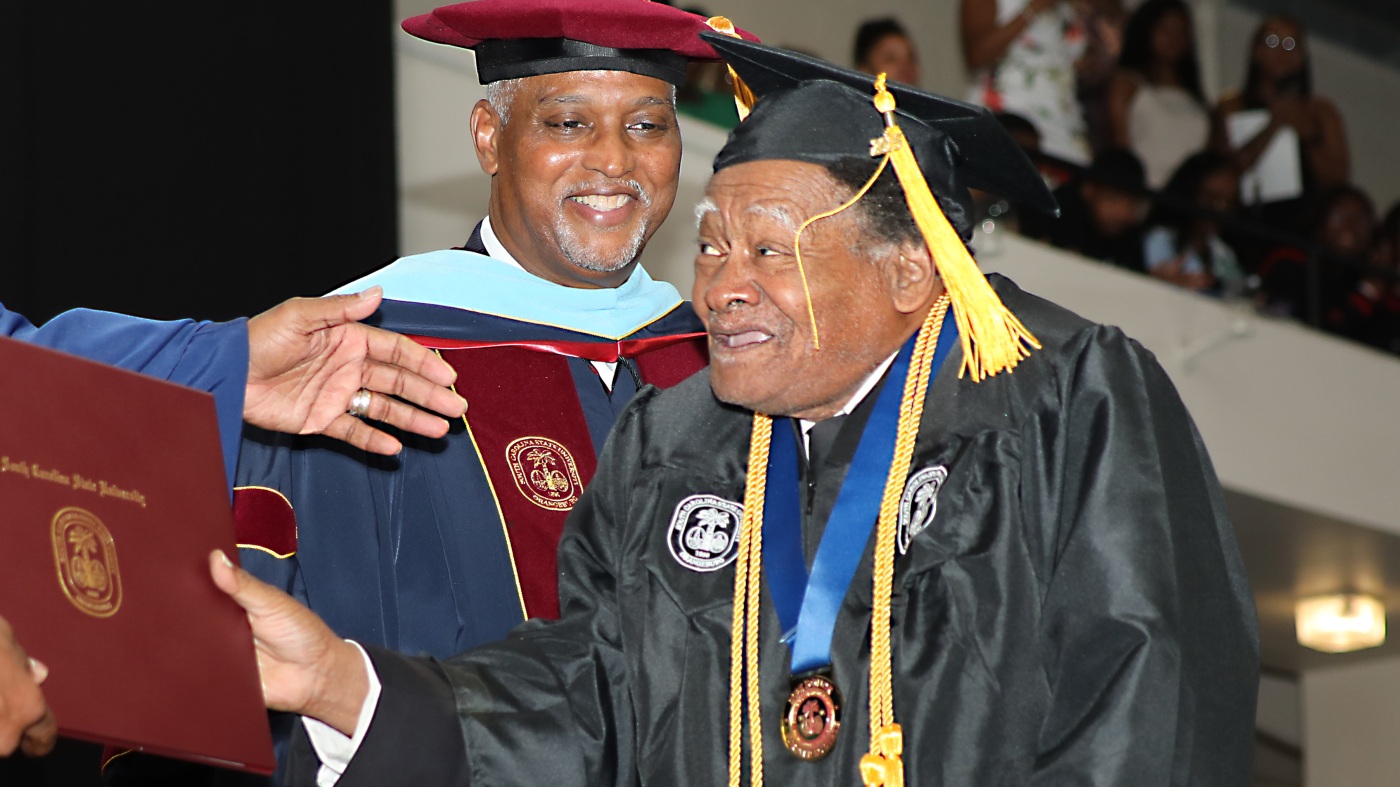 79-year-old college graduate inspired by campus tragedy: NPR