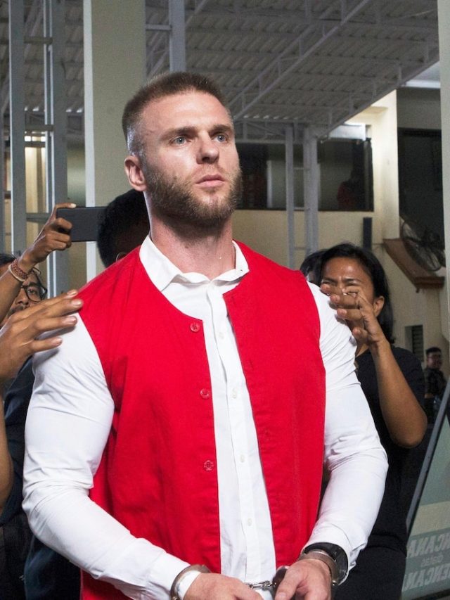 A British man is tried in Bali for drug offense