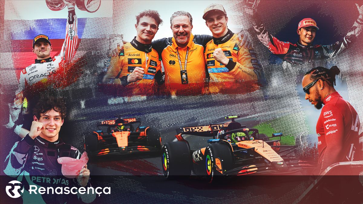 A McLaren domina a F1, o restante aguarda a redefinição. 25% do saldo da temporada